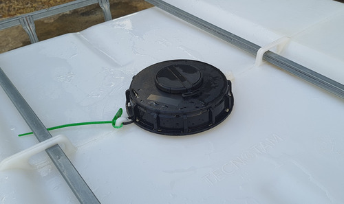 Container Contentor De 1000 Lts - Ibc - Estrutura Metálica