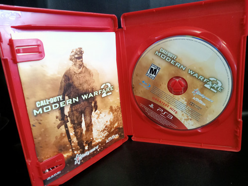 Call Of Duty Modern Warfare 2 + World At War + Ghosts Ps3 (Reacondicionado)