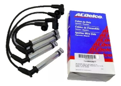 Kit Cables Y Bujías Chevrolet Corsa 1.4 1998 - 2012