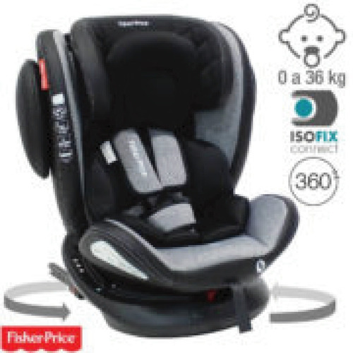 Imagen 10 de 10 de Butaca Para Auto Fisher Price Fix 360 Giratoria 0-36 Kg