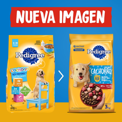 Imagen 9 de 9 de Pedigree Alimento Seco Para Perro Cachorro 15kg