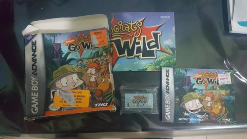 Rugrats Go Wild Nintendo Game Boy Advance Completo