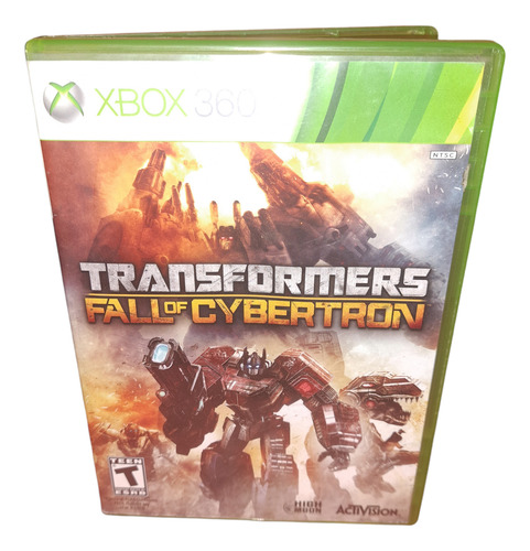 Transformers Fall Of Cybertron Xbox 360 (completo) (Reacondicionado)
