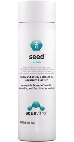 Seed Bacterias Nitrificantes Aquavitro De Seachem , 350 Ml