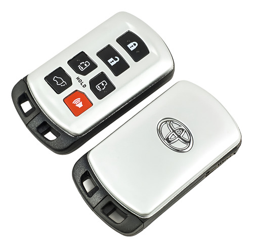 Carcasa Llave Control Proximidad Para Toyota Sienna 6 Boton