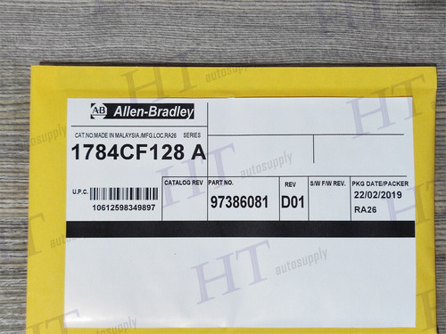 Allen Bradley 1784-cf128 A Compactflash Memory Card For Qqf