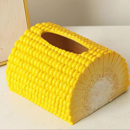 Cajonera Con Forma De Maíz Para Sala De Estar, Pañuelos Domé