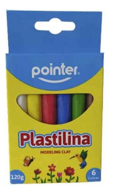 Plastilina Pointer 6 Colores Surtidos