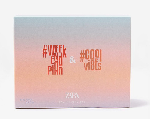 Zara Weekend Plan & Cool Vibes 100ml Edt | Maxperfume