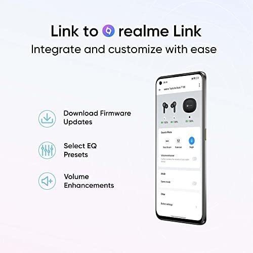 Auriculares Intrauditivos Realme Techlife Buds T100 Con Ai