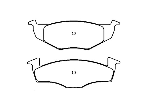 Juego  Balatas Golf A3 1.8l 95-99 Delantera