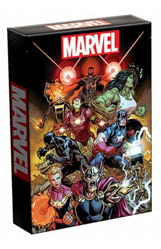 Cartas Heroes Y Villanos Marvel Baraja Naipes Poker Novelty