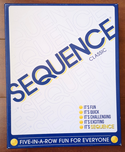 Sequence Gran Juego De Mesa Familiar Super Divertido! (Usado)