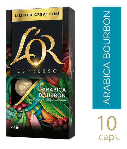 Cápsulas De Café L'or Arabica Bourbon