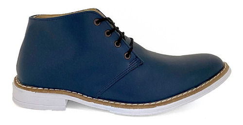 Zapato Botita Hombre Elegante Eco Cuero Super Comodo 