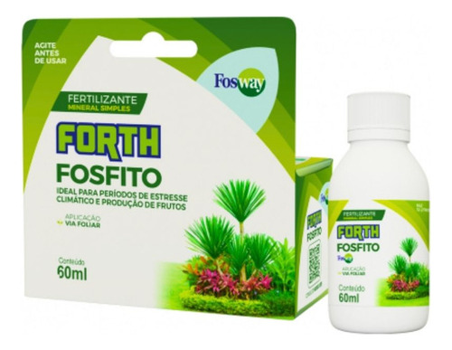 Adubo Fertilizante Forth Fosfito De Potássio Planta Forte