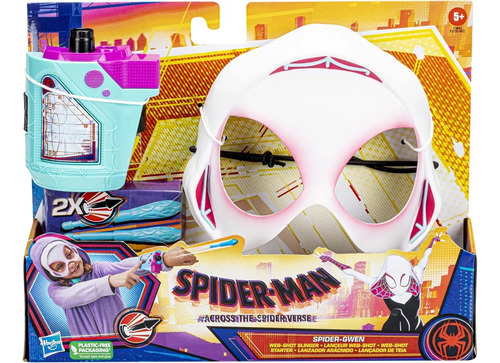 Set Mascara Ghost Spider Niña Y Muñeca Spider Gwen Hasbro