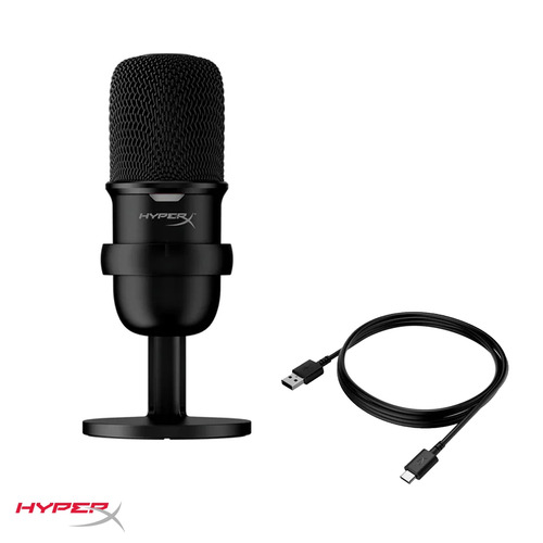 Micrófono Hyperx Blx Solocast Condensador Cardioide Negro