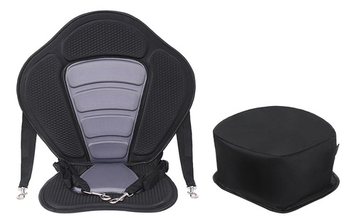 Asiento Acolchado Para Kayak, Asiento Para Gris Con Bolsa