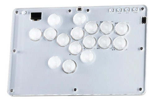 Controlador De Juegos Arcade Stick Leverless De 16 Teclas Rg