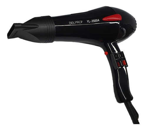 Imagen 3 de 8 de Secador De Pelo Profesional Belprof Con Difusor 1800w Cuotas