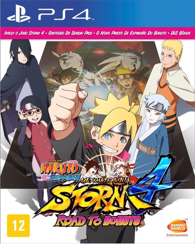 Naruto Shippuden 4 Road Boruto Ps4 Mídia Física Pt Ultimate