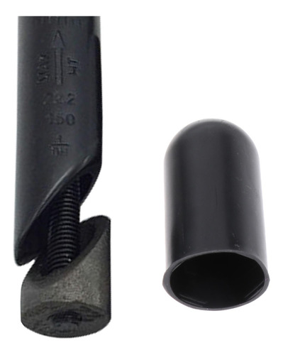 Vástago Del Manillar Con Cuello De Cisne 22,2 Mm 1 Negro