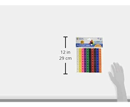 Learning Resources Mathlink Cubos, Juego De 100 Unidades