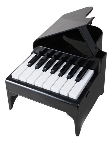 Tarjeta De Calendario De Escritorio De Piano Negro