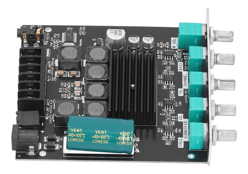 Módulo De Placa Amplificadora De Potencia De 2.1 Canales Par