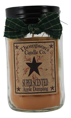 Thompson S Co Velas Diseño Manzana