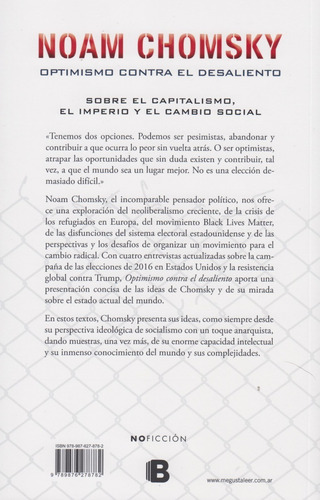 Optimismo Contra El Desaliento - Noam Chomsky