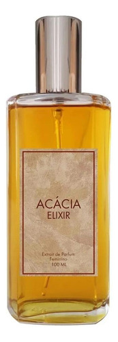 Perfume Acácia Elixir 100ml Extrait De Parfum 40% Óleos