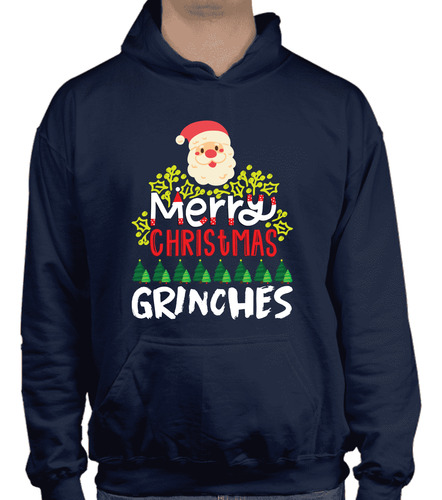 Sudadera Con Gorro - Christmas Grinches - Divertida Navidad