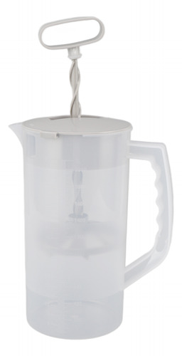 Licuadora Extractora Manual De 2000 Ml, Escala Transparente