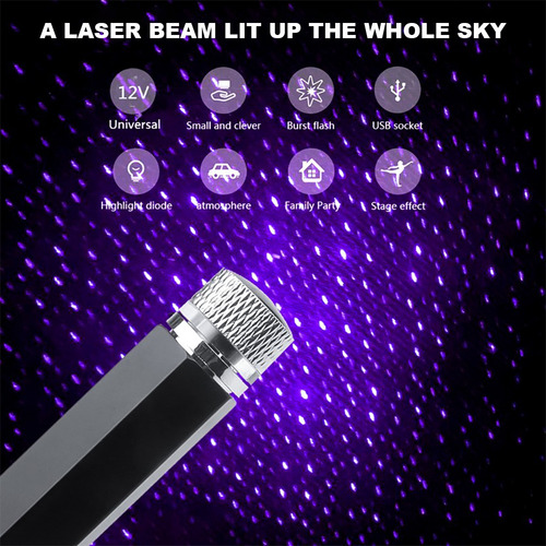 4pcs Mini Led Car Roof Light Projectors