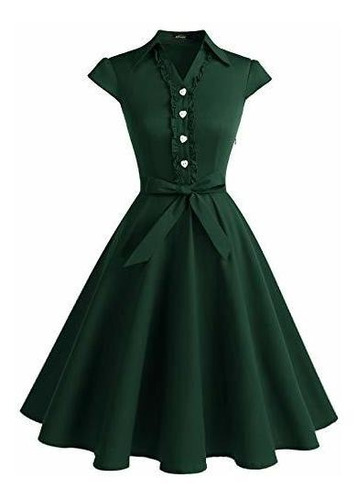 Wedtrend Vestido Retro Rockabilly De Los Años 50 Para Mujer