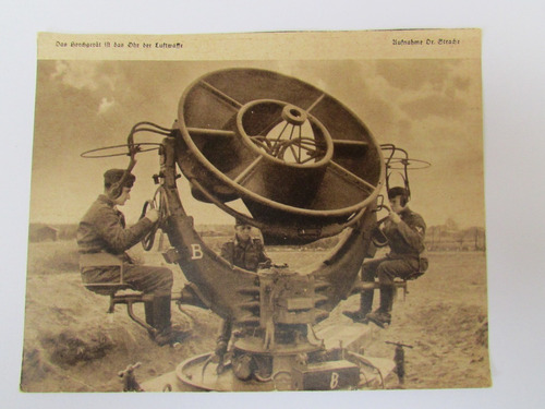 Ww2 Postal Aleman Radar Luftwaffe H2