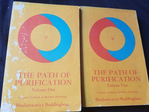 The Path Of Purification Buddist Psychology Buddhaghosa 2t