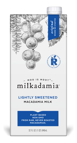 Milkadamia  nueces De Macadamia Leche Unsweetened