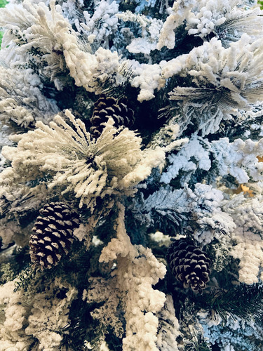 Árbol De Navidad Artificial Narnia He 1.80 Pino Super Nevado