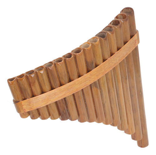 Flauta Panpipe De Musical Professional, 15 Tubos, Tecla G