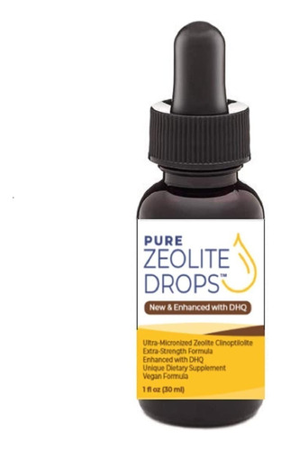 Zeolita Ultra Líquida Pure 30ml, Zeolite Drops