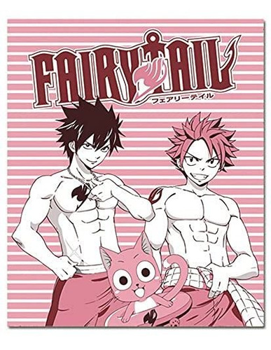 Great Eastern Entertainment Fairy Tail Group Boys Throw Blan