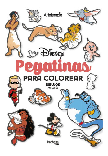 Pegatinas Para Colorear Disney ( Libro Original )