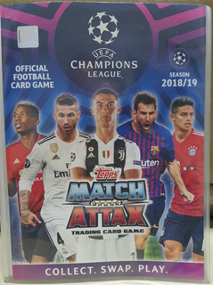 Topps Match Attax Champions League 2018/2019 Sammelmappe Binder 18/19 
