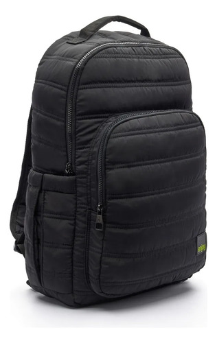 Mochila Espalda Enjoy & Smile Cambridge Color Negro Portanotebook