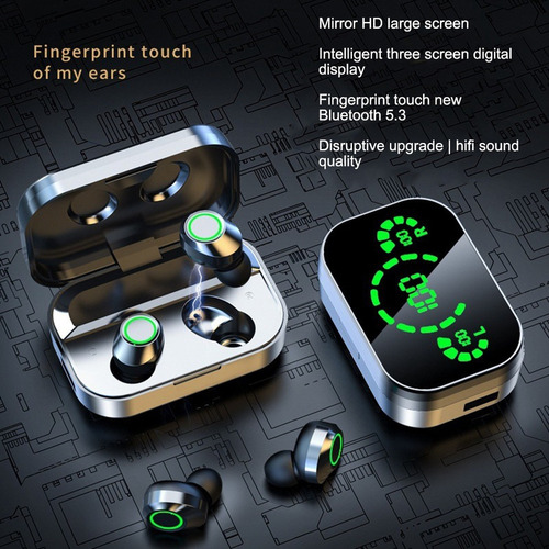 5.3 Auriculares Inalámbricos 9d Stereo Sports Waterpro