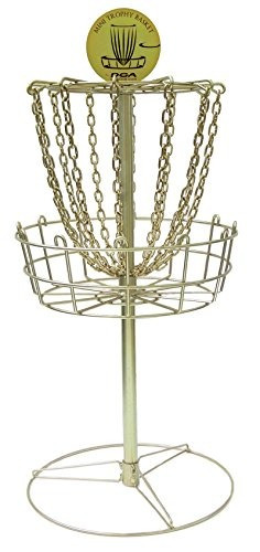 Mini Disc Golf Basket Or Disc Golf Trophy
