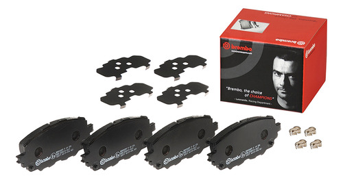 Balatas D54 Brembo Low Fiat 124 Spider Classica 2019 